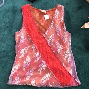 NWT ANoseForClothes lace top